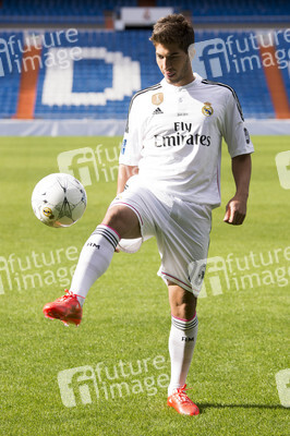 Präsentation von Lucas Silva als neuer Spieler von Real Madrid