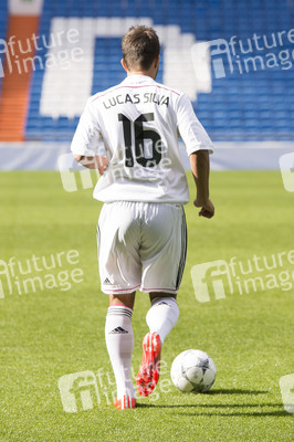 Präsentation von Lucas Silva als neuer Spieler von Real Madrid