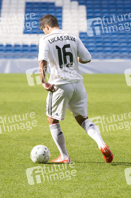 Präsentation von Lucas Silva als neuer Spieler von Real Madrid