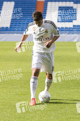 Präsentation von Lucas Silva als neuer Spieler von Real Madrid