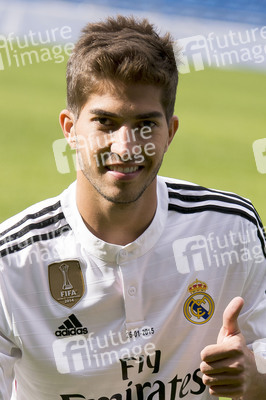 Präsentation von Lucas Silva als neuer Spieler von Real Madrid