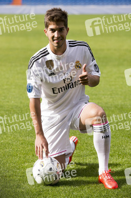 Präsentation von Lucas Silva als neuer Spieler von Real Madrid