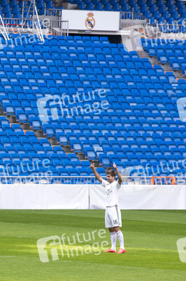 Präsentation von Lucas Silva als neuer Spieler von Real Madrid