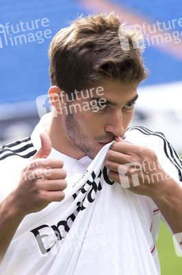 Präsentation von Lucas Silva als neuer Spieler von Real Madrid