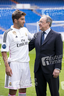 Präsentation von Lucas Silva als neuer Spieler von Real Madrid
