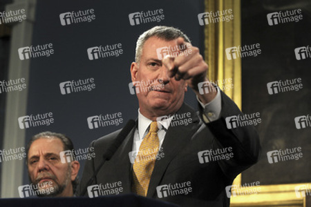 Bill de Blasio Pressekonferenz, New York
