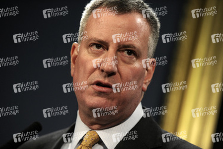 Bill de Blasio Pressekonferenz, New York