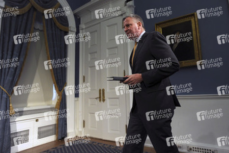 Bill de Blasio Pressekonferenz, New York