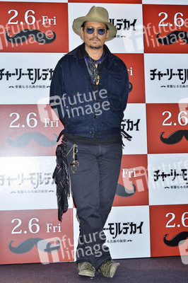 'Mortdecai - Der Teilzeitgauner' Photocall, Tokio