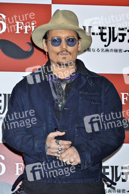 'Mortdecai - Der Teilzeitgauner' Photocall, Tokio