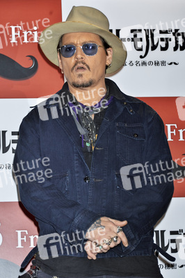 'Mortdecai - Der Teilzeitgauner' Photocall, Tokio