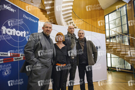 Klaus Behrendt und Dietmar Bär mit Sonja Goslicki und Andreas Kleinert