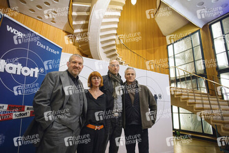 Klaus Behrendt und Dietmar Bär mit Sonja Goslicki und Andreas Kleinert