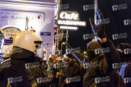 Proteste gegen Akademikerball, Wien