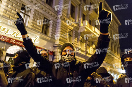 Proteste gegen Akademikerball, Wien