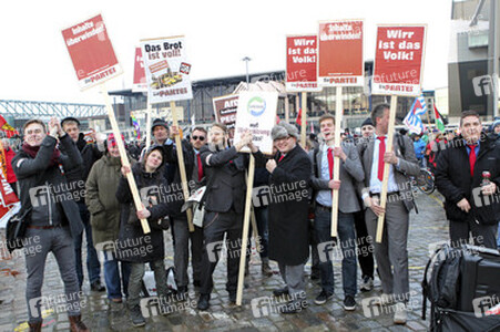 Demonstration gegen den 3. Bundesparteitag der AfD, Bremen