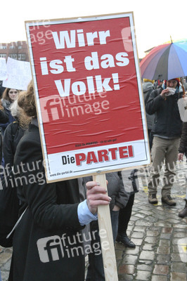 Demonstration gegen den 3. Bundesparteitag der AfD, Bremen