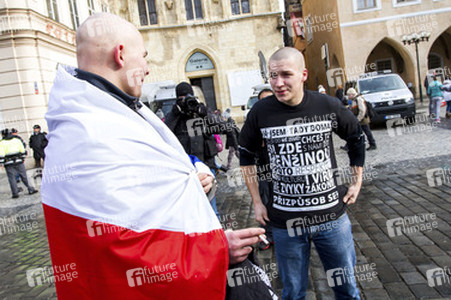 Demonstration gegen Islamisierung, Prag
