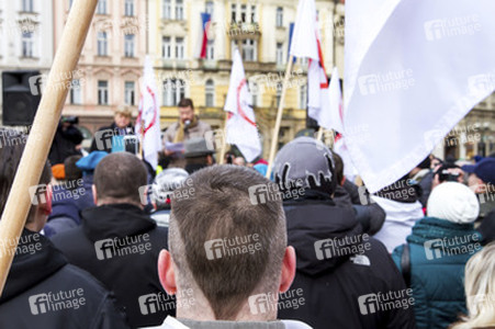 Demonstration gegen Islamisierung, Prag