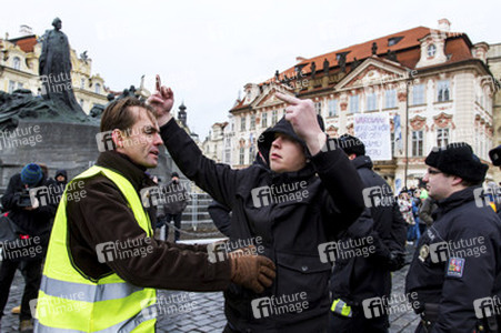Demonstration gegen Islamisierung, Prag