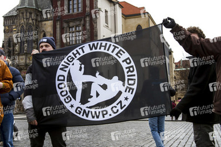 Gegendemo zur Demonstration gegen Islamisierung, Prag