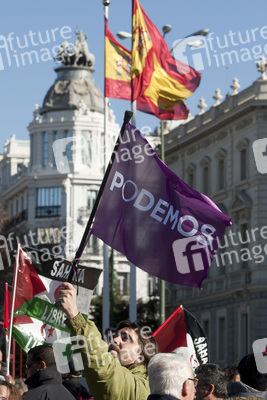 Podemos Demonstration, Madrid