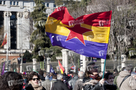 Podemos Demonstration, Madrid