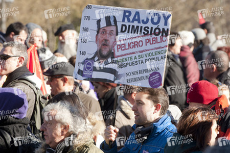Podemos Demonstration, Madrid