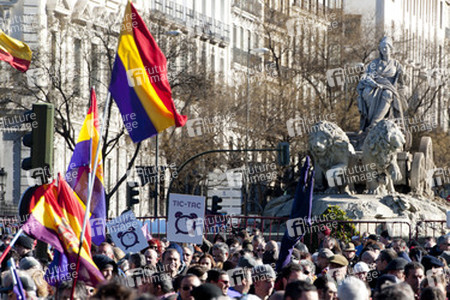 Podemos Demonstration, Madrid