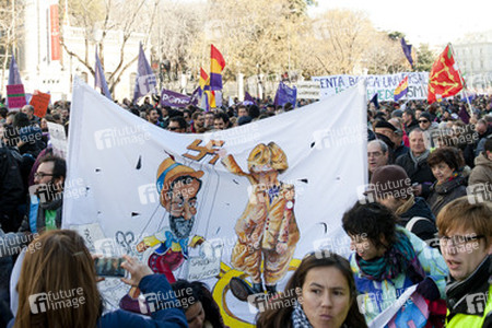Podemos Demonstration, Madrid