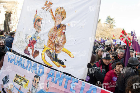 Podemos Demonstration, Madrid