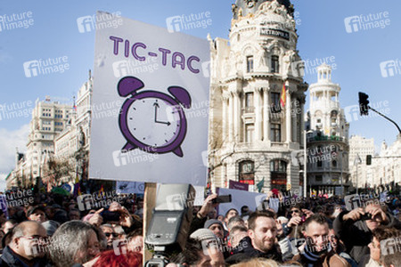 Podemos Demonstration, Madrid
