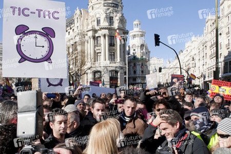 Podemos Demonstration, Madrid