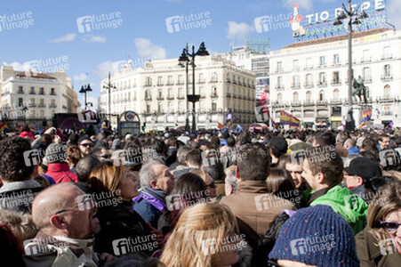 Podemos Demonstration, Madrid