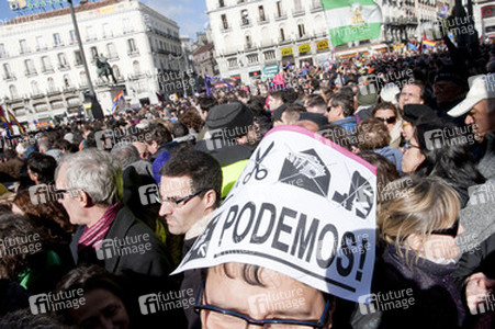 Podemos Demonstration, Madrid