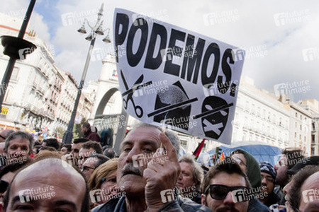 Podemos Demonstration, Madrid