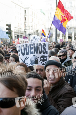 Podemos Demonstration, Madrid