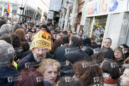 Podemos Demonstration, Madrid