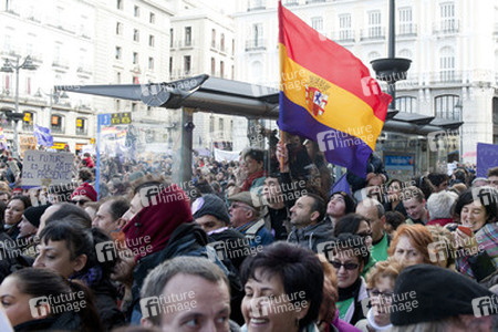 Podemos Demonstration, Madrid