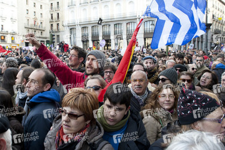 Podemos Demonstration, Madrid