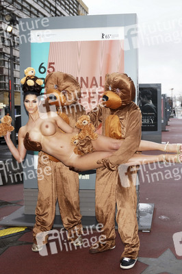 Berlinale Photoshooting mit Micaela Schäfer, Berlin