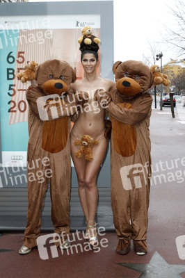 Berlinale Photoshooting mit Micaela Schäfer, Berlin