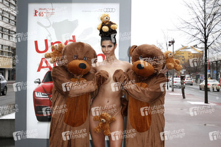 Berlinale Photoshooting mit Micaela Schäfer, Berlin