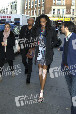 Chantelle Brown-Young Photocall, Fashion Week Madrid