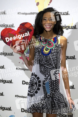 Chantelle Brown-Young Photocall, Fashion Week Madrid