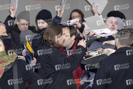 'Knight of Cups' Pressekonferenz Abfahrt, Berlinale 2015