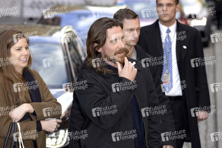 'Knight of Cups' Pressekonferenz Abfahrt, Berlinale 2015