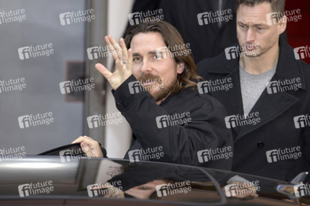 'Knight of Cups' Pressekonferenz Abfahrt, Berlinale 2015