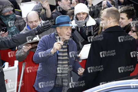'Mr. Holmes' Pressekonferenz Abfahrt, Berlinale 2015