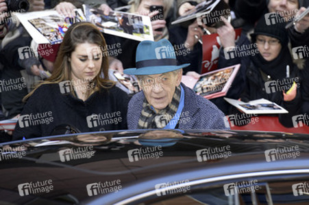 'Mr. Holmes' Pressekonferenz Abfahrt, Berlinale 2015